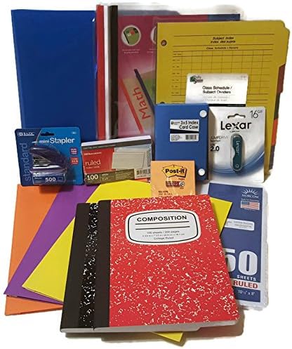 English Class School Pack For Middle, High School, and College Students - 13 Essential Items