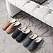 KushyShoo Mens Slippers, Indoor Outdoor Slipper for Men, Cozy Clog House Slippers, Grey, Size 11-12 Narrow