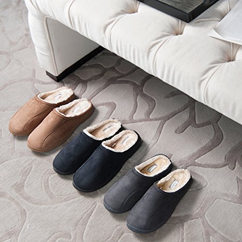 Mens Slippers Indoor Outdoor Slipper For Men Cozy Clog House - Main Image