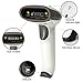 Wireless USB Barcode Scanner,Symcode Handheld Automatic CCD Barcode Scanner Reader 2.4GHz Wireless & USB2.0 Wired, Support Mac OS X, Android, Windows 10 and iOS 9