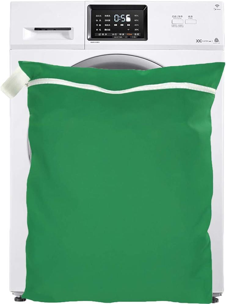 OrgaWise Pet Laundry Bag Washing Machine Wash Bag Zip Up and Hanging Hook (1 pcs)