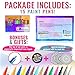 15 Paint Pens - Paint Marker Pens, Water Based Colors for Kids Adults, Sun - Water Resistant Fine Point, Paint on Rock, Wood, Glass, Ceramic, Metal, Clothes, Skin - Almost All Surfaces Model 2020
