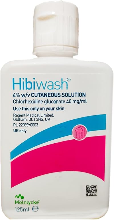Mölnlycke Hibiwash Antimicrobial Skin Cleanser 125ml – Professional Hand Guard