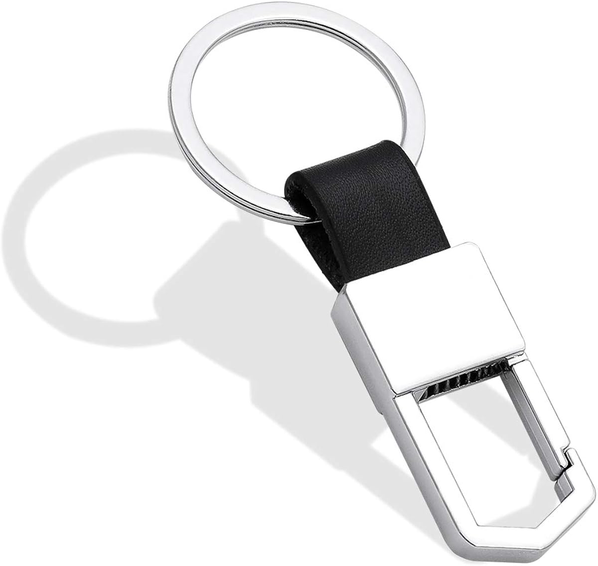 Premium Genuine Leather Soft Car Keychain Accessories Keyring Holder