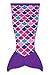 Fin Fun Mermaid Tail Blanket Kids, Girls and Boys - Cuddle Tails - Perfect Birthday Kids, Sea Orchid