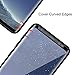 Samsung Galaxy S8 Screen Protector & Case Combo, OMOTON [Curved Edges] [HD Clear] [Highly Response] 3D PET Screen Protector and [Soft TPU Edge] [Durable Acrylic Panel] Case for Samsung Galaxy S8