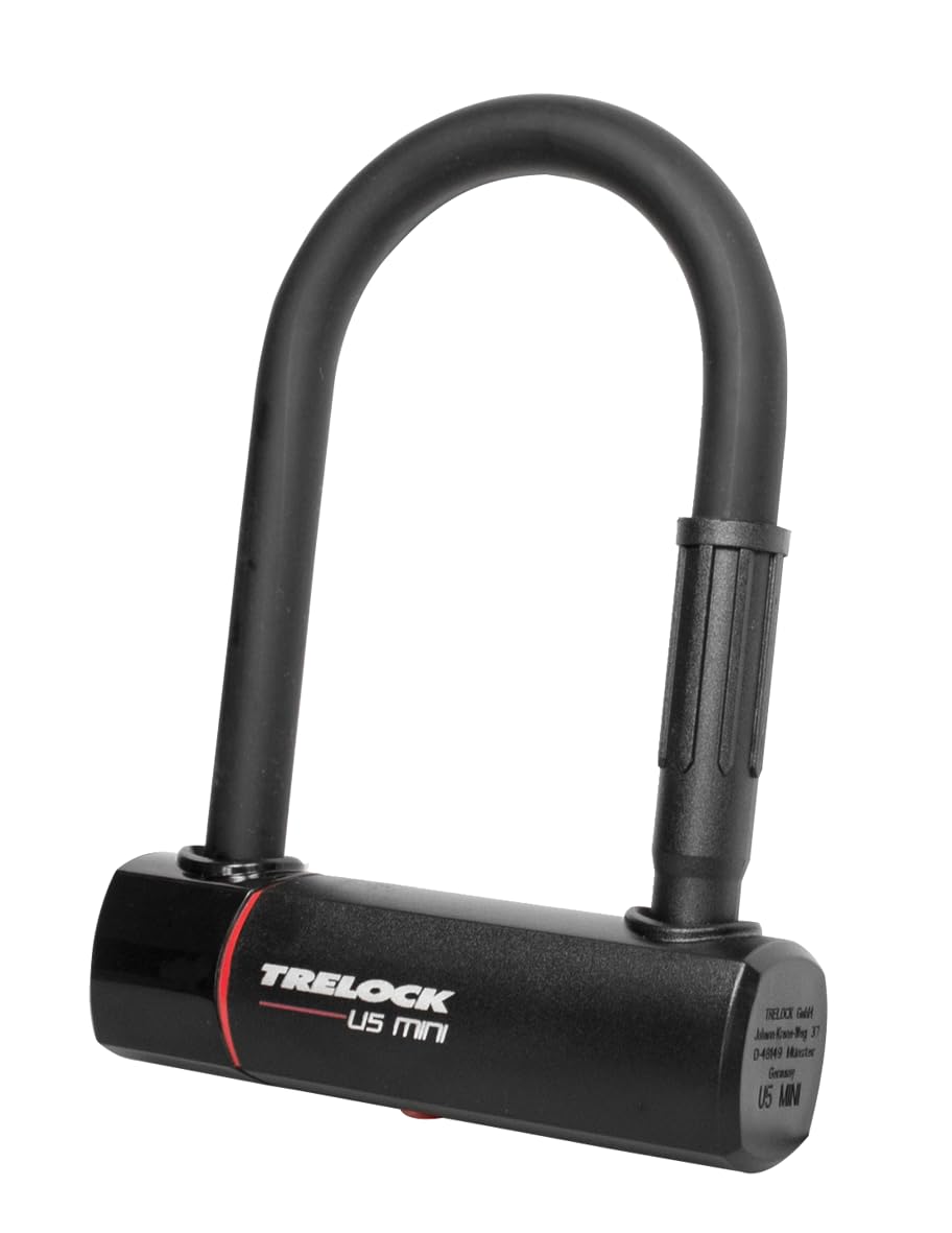 Trelock U5 Mini 140mm Lock Sold Secure Gold, Black, 2232025911