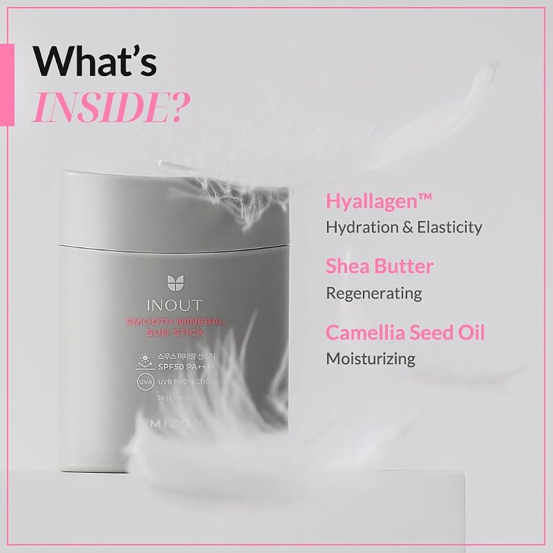 INOUT SMOOTH MINERAL SUN STICK SPF50 PA++++26G