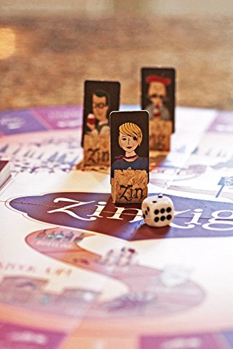 Zinzig Wine Tasting And Trivia Board Game by True