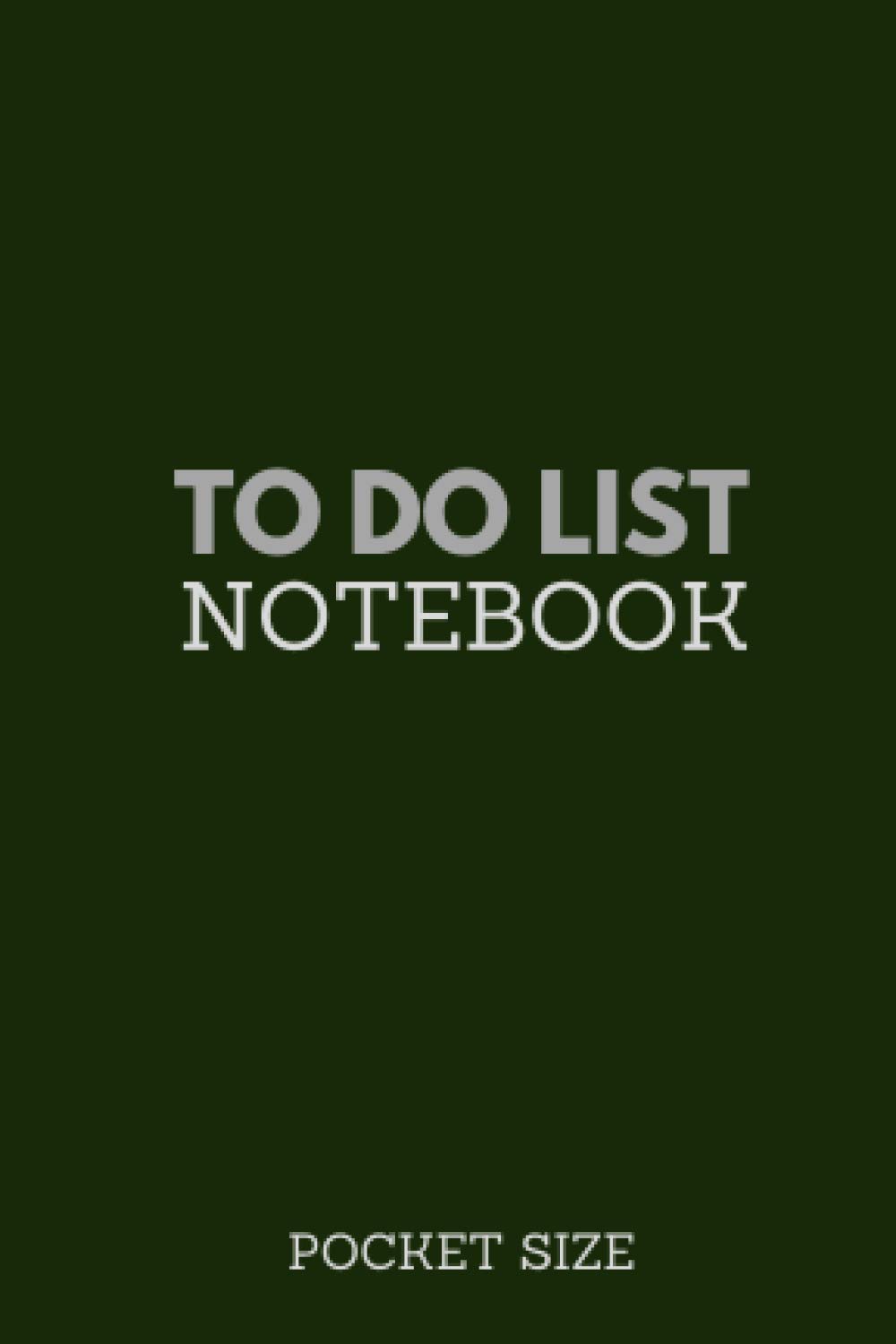 Pocket to Do List Notebook (Green): Pocket size to do checklist notebook to manage daily tasks (4" x 6", 100 pages)
