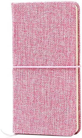 BIOBAY Classic Ruled Travel Notebook | Hardcover Writing Journal and Diary – Premium Lined Paper and Durable Design – 160 Pages – Cloth
