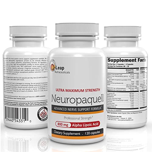 Platinum Health Alpha Lipoic Acid for Neuropathy Nerve Pain Support