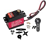 RCmall 270° DS3225 25KG Digital Servo, High Torque