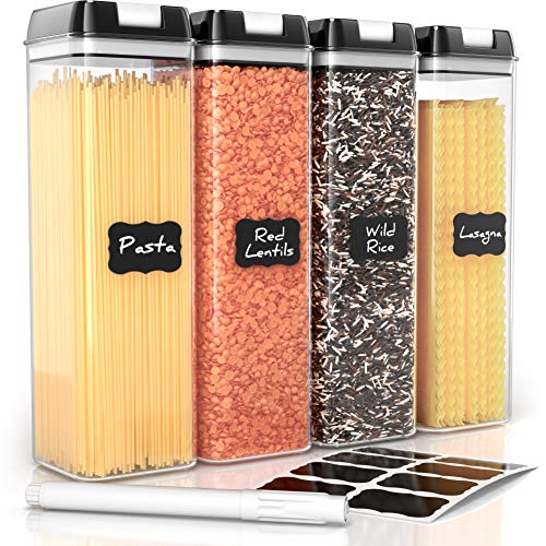 Simply Gourmet Food Storage Containers for Kitchen Organization Pack