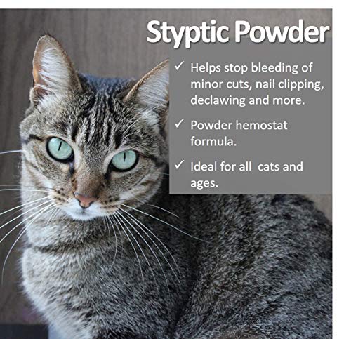 Vet Worthy Styptic Powder for Cats (0.5 oz Powder)