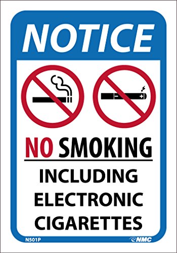 No Smoking Including E Cigarettes Sign