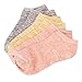 Womens socks,Hiluck 6- Pairs women's bamboo cotton Ankle socks(Shoes Size:5~7.5)