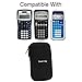 Guerrilla Hard Travel Case for TI-30X llS, TI BA ll Plus, and TI-34 Multi View Calculators, Black