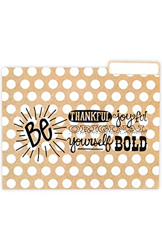 Renewing Minds #TooCute Patterns & Words File Folders, Letter Size, Pack of 12 - Thumbnail 3