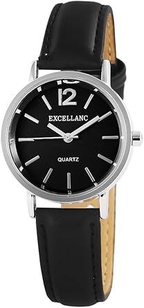 Reloj mujer RELOJ DE pulsera correa de piel sintética 22 cm hebilla negro 293021000130