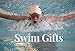 Sportybella Swimming Hair Ties, Hair Accessories For Girls, Women, Teens & Kids. No Crease Elastic Hair Ties Set, Born to Swim, Ponytail Holders for Swimmers & Swim Team, 8pcs.