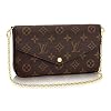 Louis Vuitton Monogram Canvas Pochette Felicie Wallets Handbag Clutch Article:M61276