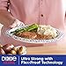 Dixie Ultra Disposable Paper Plates, 10-1/16 in. Dinner Size, Printed, 176 Count