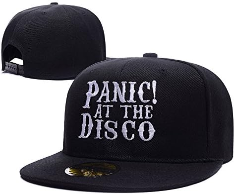 Panic At The Disco Band Logo Adjustable Snapback Embroidery Hats Caps