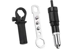 Alipis Electric Rivet Shooter Adapter and Easy Pulling Rivet Machine Joint with Hard Metal Construction