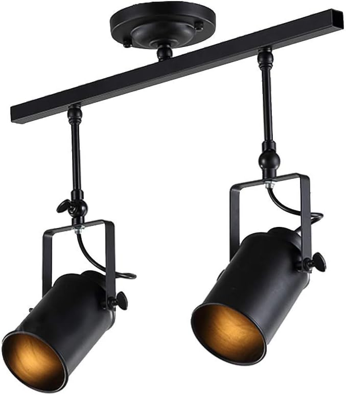 N / A Verstellbarer LED-Decken-Scheinwerfer Jahrgang Industrie-Tracking