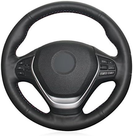 MEWANT Car Steering Wheel Cover for BMW 2 Series F22 F23 F45 F46 2014-2019/3 Series F30 F31 F34 F35 2012-2019/4 Series F32 F33 F36 2014-2019
