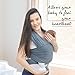 Baby Wrap Carrier For Boys and Girls By SSL Gender Neutral Baby Sling Carrier For Infants Suitable For Both Moms and Dads With Carry Pouch and Bandana Drool Bib