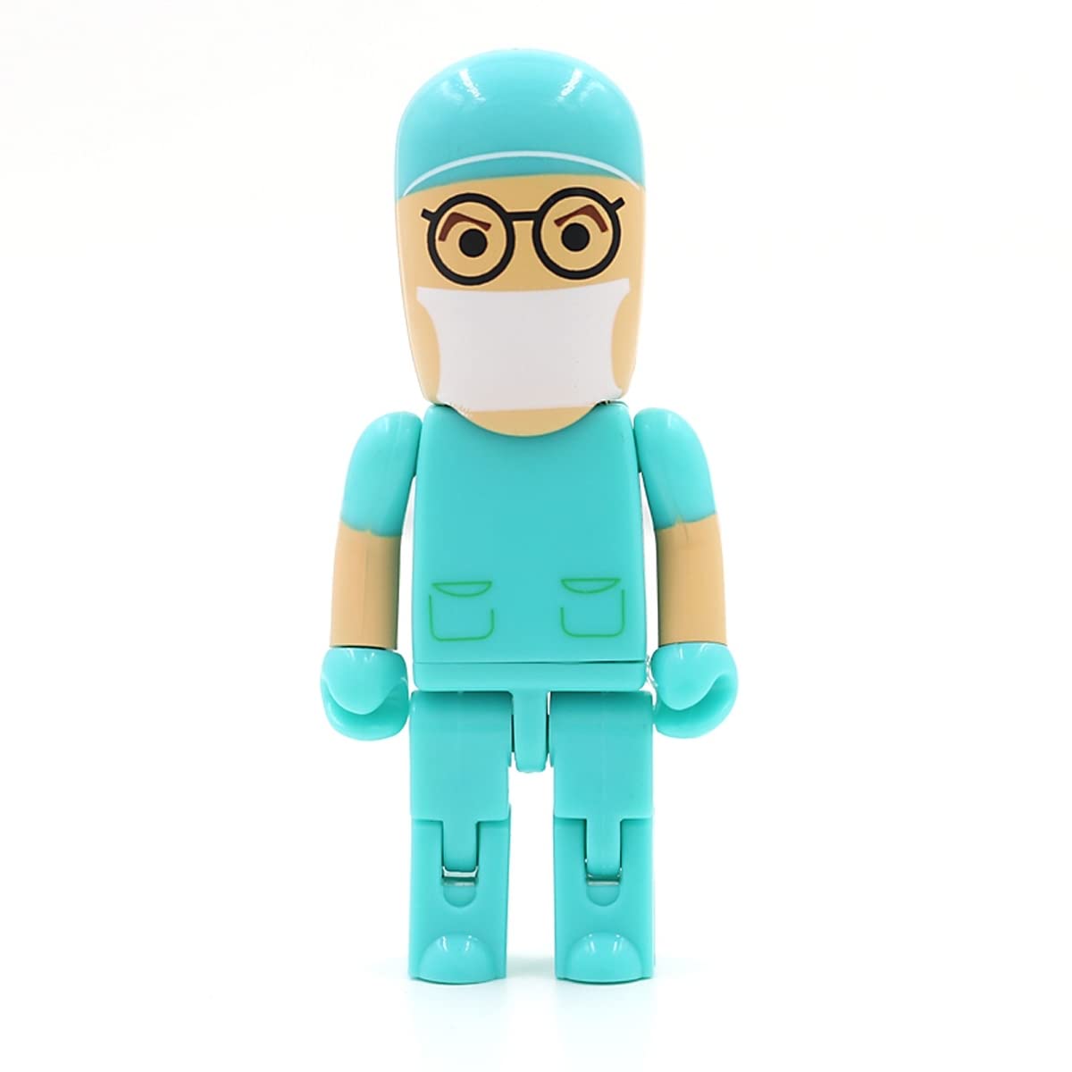 Doctor 16GB Hospital Surgery USB Flash Pen Drive Memory Thumb Stick Data Storage Blue Uniform