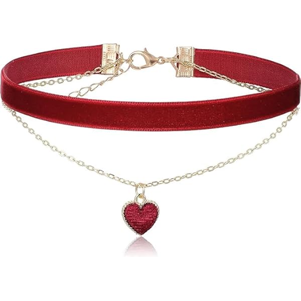 thumbnail image 2 of Red Blood Paint Red Dripping Blood Choker Necklace Horror Halloween Zombie Punk Choker Necklace | UK Vampire Costumes For Women 2 of 12