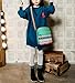 Leaper Canvas Laptop Bag Backpack Shoulder Bag Purse Pen case Water Blue