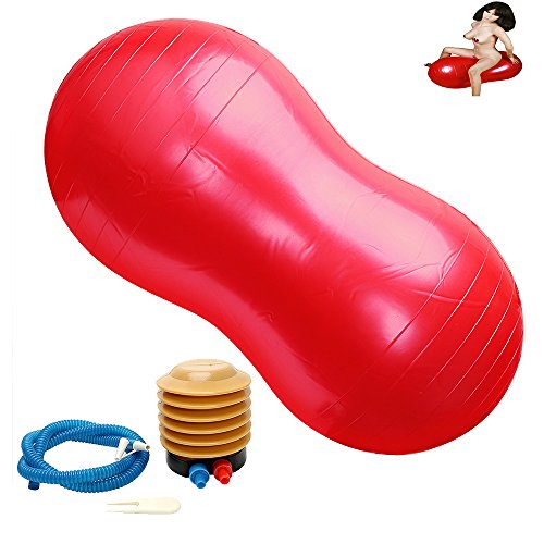Inflatable Position Cushion- Peanut Shape Magic Sofa Ball Multi-Functional Adult Game Chair Great Toys Furnitures Adult Toy Products with Pump