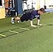 AGILITY LADDER and CONES. Great Training Equipment to Practice Speed Drills in Soccer, Football, Basketball & Sports. Set of 15ft Ladder, 10 Markers, Pegs, Bag & Exercise Ebook