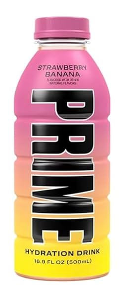 PRIME, HYDRATION STRAWBERRY BANANA, 16 OUNCE