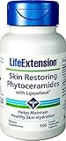 Life Extension Skin Restoring Phytoceramides with Lipowheat Liquid Capsules, 100 Count