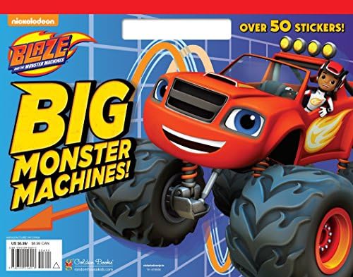 Big Monster Machines! (Big Coloring Book)