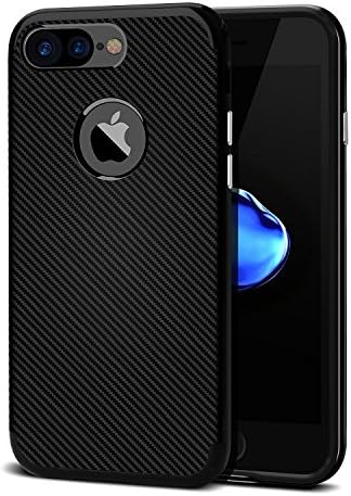 iPhone 7 Plus Case,OPAI iPhone 7 Plus Case Shockproof Rugged Case Soft TPU &amp; Hard PC Bumper [Extra Front Raised Lip] Anti-slip Cover for Apple iphone 7 Plus 5.5" (Jet Black)