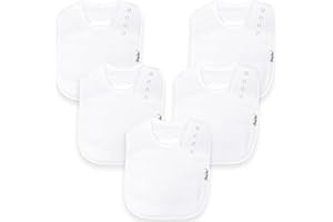 KiddyStar Organic Baby Bibs – Soft, Absorbent Cotton Bandana Bibs for Drooling & Teething – Adjustable & Stylish Baby Gift