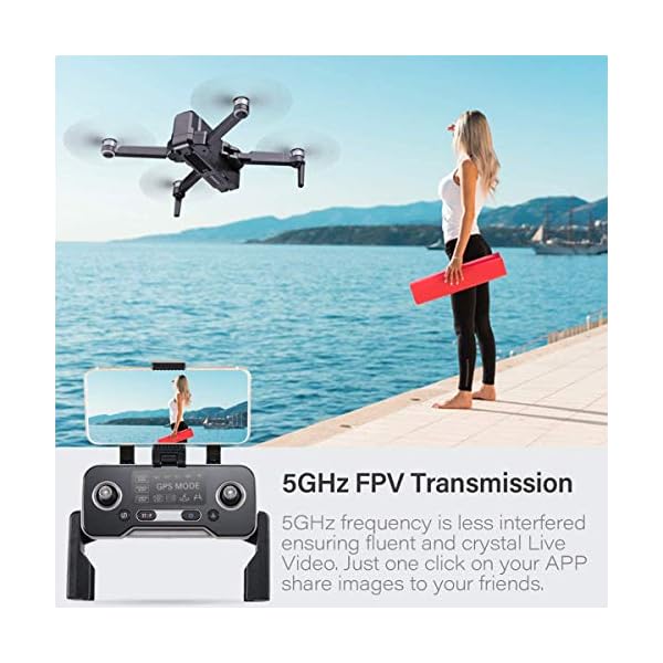 F11 4K PRO GPS Drone, Taotuo 5G WiFi FPV Drone with 4K HD Camera, 2-Axis Gimbal and Brushless Motor, Foldable RC… – Bild 6