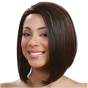 Amazon Com Fashion Women Short Hair Bob Head Repair Face