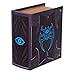 Grimoire Pro Tour, Cipher| Wooden Spellbook Style Fabric Lined Portable Deck Box for MTG, Yugioh, and Other TCG | 350+ Card Capacity