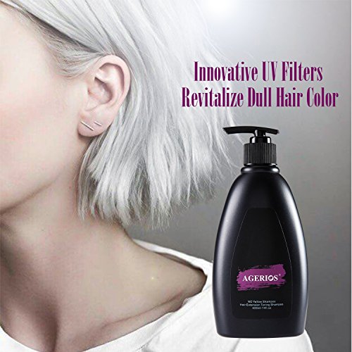 Purple Toning Shampoo 14 Oz No Yellow Toner Shampoo For Bleached