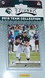 Philadelphia Eagles 2018 Panini Factory Sealed Complete Mint 12 Team Set with Carson Wentz, Nick Foles, Fletcher Cox, Dallas Goedert Rookie Card plus 2017 Super Bowl Champions