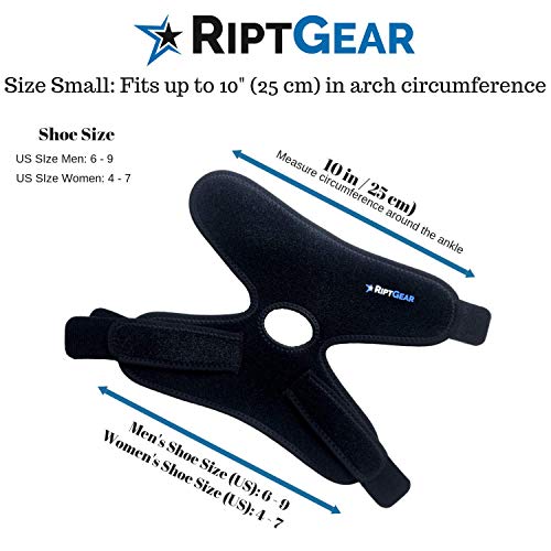 RiptGear Ankle Brace for Women and Men - Adjustable Ankle Support and Compression for Sprained Ankle - Ankle Stabilizer for Running, Basketball, Volleyball, Sports (Small) RiptGear Ankle Brace for Women and Men - Adjustable Ankle Support and Compression for Sprained Ankle - Ankle Stabilizer for Running, Basketball, Volleyball, Sports (Small)