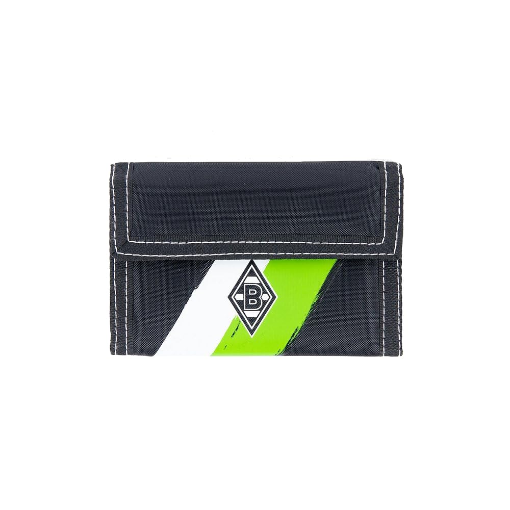 Borussia Mönchengladbach VFL BMG Nylon Wallet, black, standard size, Modern