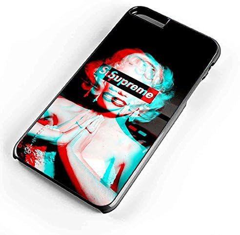Marilyn Monroe Supreme Blue Red 3d iPhone 6 Plus Case Black